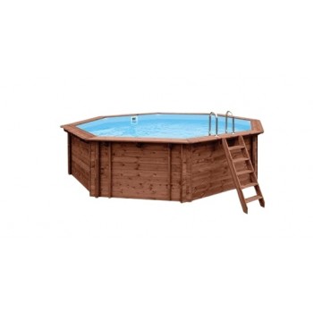 Басейн с дървена конструкция Octo3 Mauritius 560 x 517 x 131см | EU