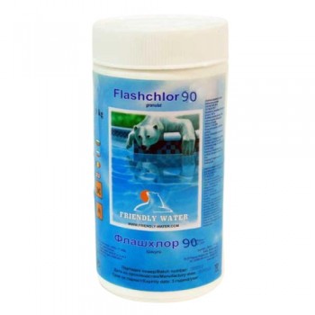 Бавноразтворим хлор на гранули Flashchlor 90 | Friendly Water