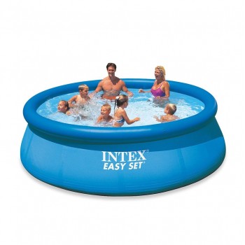 Басейн с нaдуваем ринг и филтрация Easy Set 4.57м H0.84м | INTEX