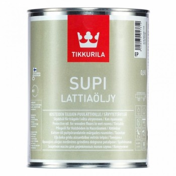 Масло за дървени скари Supi Floor Oil Lattiaöljy | Tikkurila Масло за дървени скари Supi Floor Oil Lattiaöljy | Tikkurila
