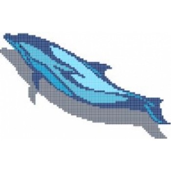 Стъклокерамично пано Делфин 2 | Algara Mosaic