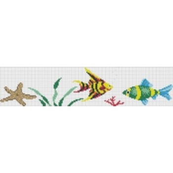 Стъклокерамично пано Морско дъно 1 | Algara Mosaic