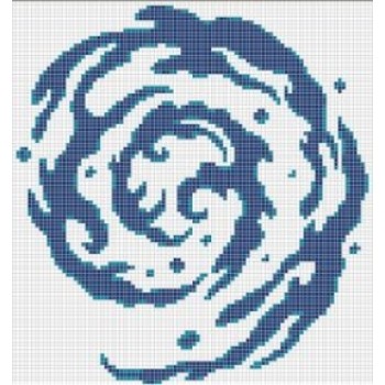 Стъклокерамично пано Водовъртеж | Algara Mosaic