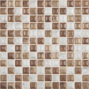 Стъклокерамичен микс релефен EDNA WOOD BLEND серия Woods | Vidrepur